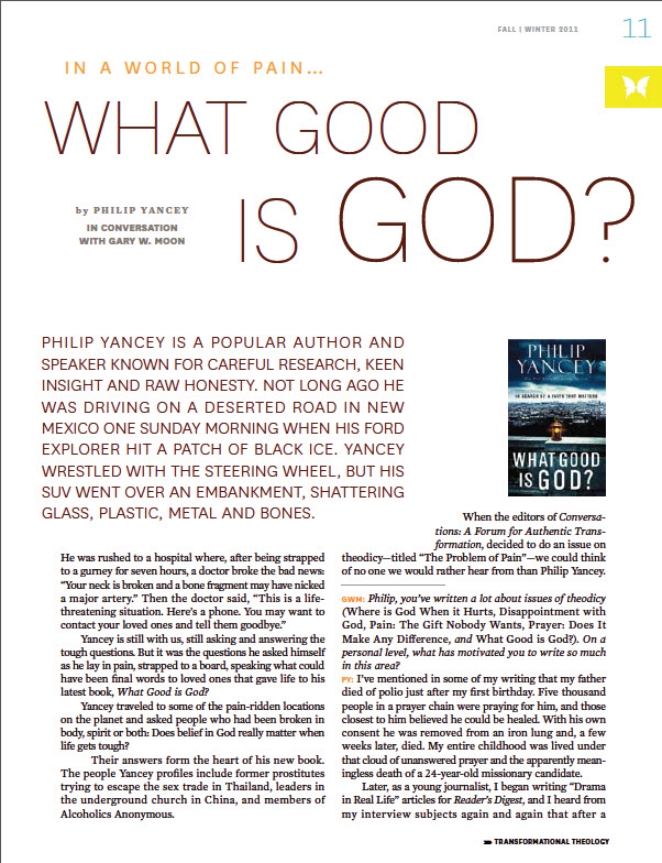 Conversations Journal Interview